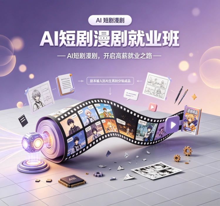 AI短剧漫剧就业班